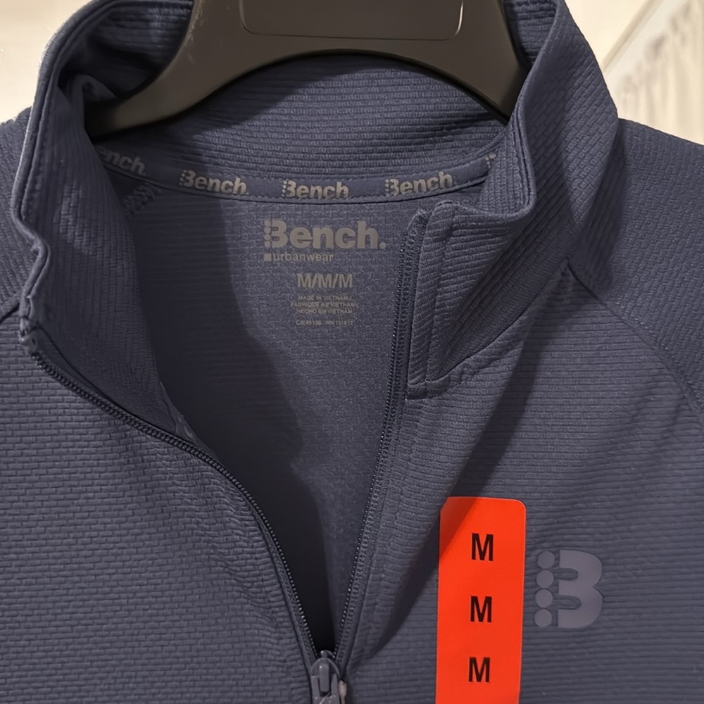 Bench Men's Dark Blue Performance Jacket - Picture 3 of 4